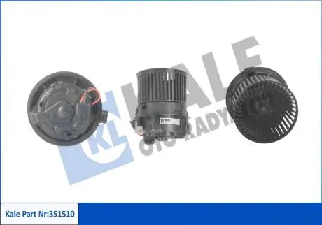 CITROEN Вентилятор радиатора C3 II,III,Peugeot 2008/208 12- Kale 351510
