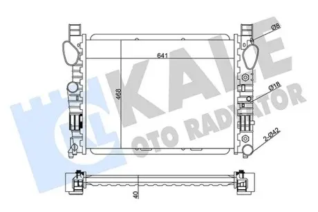 Теплообменник Kale 351800