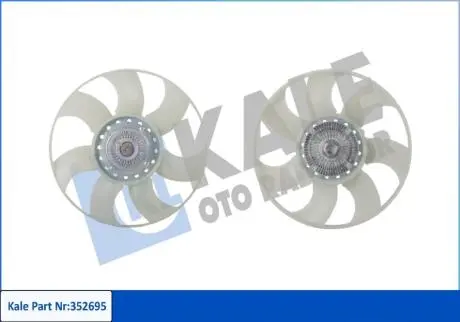 FORD Вискомуфта к-кт вентилятора радиатора Transit 2.2TDCi 11- Kale 352695