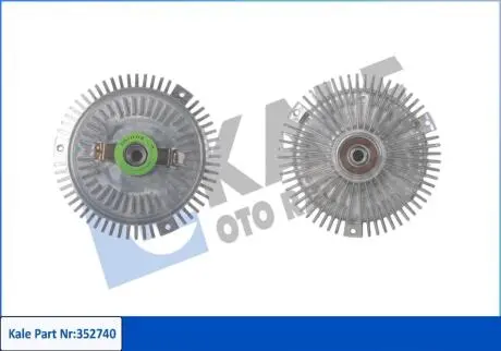 DB Вискомуфта вентилятора радиатора W124/210/201/202 2.5/.3.0D/TD 85- Kale 352740
