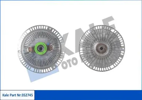 DB Вискомуфта вентилятора радиатора 3 болта! Sprinter 2.9TD 97- Kale 352745