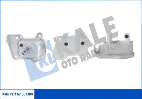 OPEL Масляный радиатор Astra H 1.7CDTI 04- Kale 353380