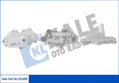 OPEL Оливний радіатор Astra J, K, Insignia, Mokka, Zafira Tourer Kale 353390