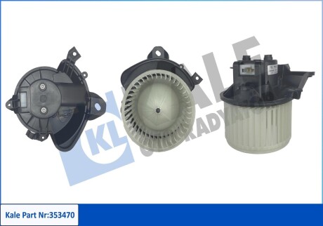 Моторчик печки Fiat Punto/Doblo/Fiorino/Citroen Nemo 0.9-2.0D 05- Kale 353470