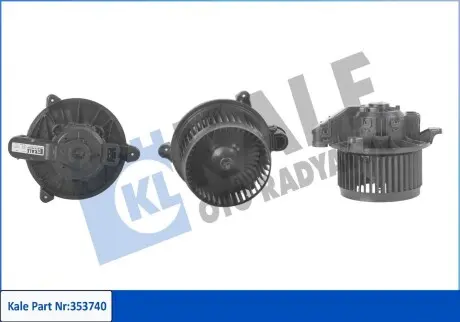 Моторчик печки Ford Transit/Fiesta VII 14- Kale 353740