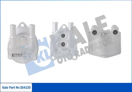 CITROEN Оливний радіатор (без корпуса) C3 III, Aircross, C4 Grand Picasso, C4 Cactus, DS3/4/5, Opel, Peugeot Kale 354120