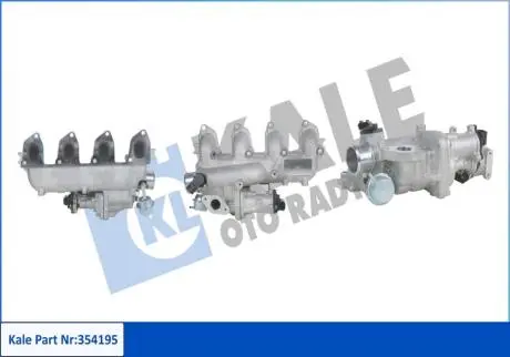 FORD Клапан EGR Galaxy,Transit Connect 1.8Di/TDCi 02- Kale 354195