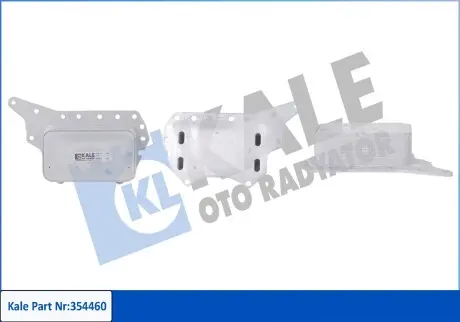 Радиатор масляный Renault Fluence, Megane III, Megane IV, Scenic III KA Kale 354460 (фото 1)
