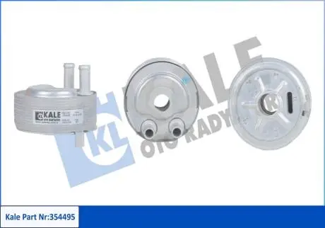 NISSAN масляний радіатор Almera II, Navara, Primera, X-Trail 2.2dCi/2.5td 00- Kale 354495