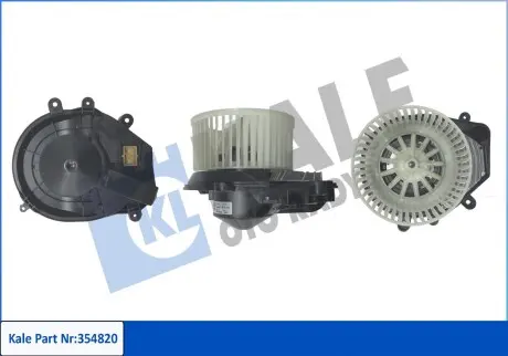 Электровентилятор отопителя Audi A4, Skoda Superb I, Volkswagen Passat Kale 354820