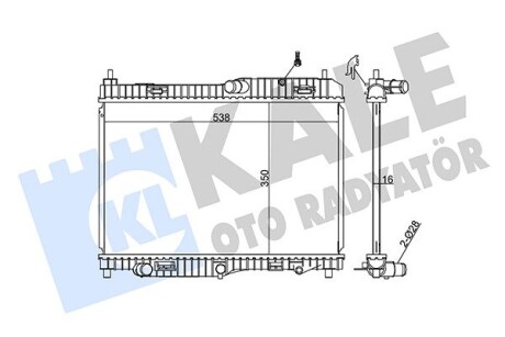 Теплообменник Kale 356000