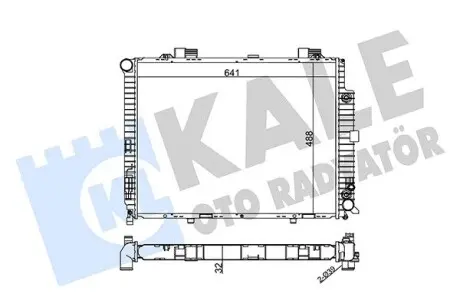 Теплообменник Kale 361600