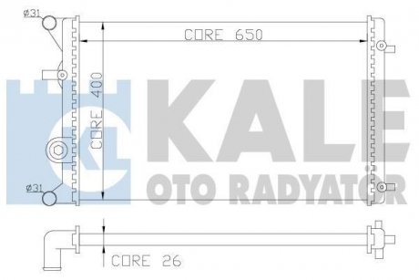 Теплообмінник Kale 366400 (фото 1)