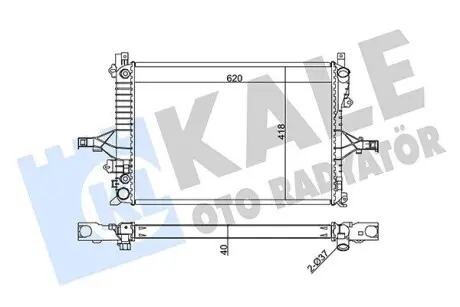 Теплообменник Kale 367200