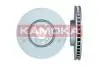 Диск тормозной (передний) BMW 5 (F10/F11)/6 (F12/F13)/7 (F01-F04) 09- (348x36) (R) KAMOKA 103637 (фото 1)
