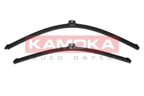Щетка стеклоочистителя бескаркасная передняя со спойлером (2шт) KAMOKA 27F10