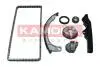 Комплект цепи ГРМ Nissan Micra III/Note 1.2-1.4 16V 03- (цепь, натяжник, шестерня) KAMOKA 7001690 (фото 1)