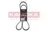 Ремiнь клиновий 6PK1453 Peugeot 206/Partner/Citroen Berlingo 1.1-1.6 02-/VW Fox 02- KAMOKA 7016113 (фото 1)