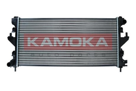 Радіатор охолодження Citroen Jumper/Fiat Ducato/Peugeot Boxer 2.2 HDI 06- (-AC) з гвинтом спуска води KAMOKA 7705039 (фото 1)