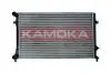 Радіатор охолодження VW Caddy III/Golf 1.4/1.6/2.0 03- (648x408x26) (ребра припаяні) KAMOKA 7705050 (фото 1)