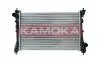 Радиатор охлаждения Fiat Doblo 1.3D/1.4 10- (388x620x16) KAMOKA 7705079 (фото 1)