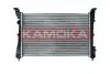 Радиатор охлаждения Fiat Doblo 1.3D/1.4 10- (388x620x16) KAMOKA 7705079 (фото 2)