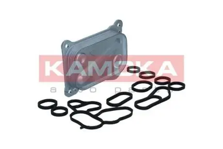 Радиатор масляный Fiat Doblo 1.3JTD 04- (теплообменник) KAMOKA 7730032