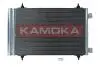 Радіатор кондиціонера Fiat Scudo 1.6D/2.0D 07- KAMOKA 7800044 (фото 1)