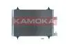 Радiатор кондицiонера CITROEN C4 04-11/C5 00-04/PEUGEOT 307 00-09 KAMOKA 7800118 (фото 2)