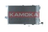 Радиатор кондиционера Opel Omega B 2.0-3.2 94-03 (без осушителя) KAMOKA 7800136 (фото 2)