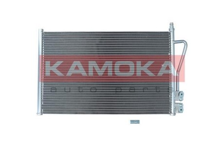 Радиатор кондиционера Ford Fiesta 01-08/Fusion 1.25-1.6i/1.4TDCi 02-12/Mazda 2 1.25-1.6i/1.4CD 03-07 KAMOKA 7800161 (фото 1)