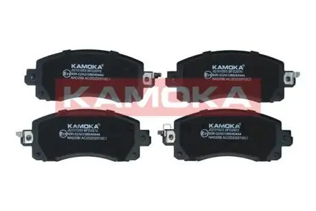 Комплект гальмівних колодок, дискове гальмо KAMOKA JQ101053