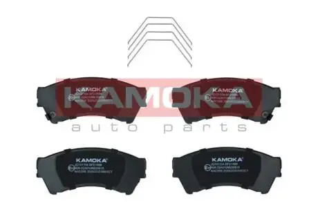 Гальмівні колодки, дискове гальмо (набір) KAMOKA JQ101104