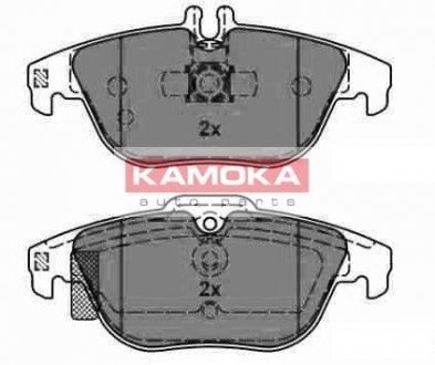 Гальмівні колодки, дискове гальмо (набір) KAMOKA JQ101117 (фото 1)