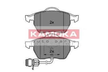 Тормозные колодки, дисковый тормоз.) KAMOKA JQ1011180 (фото 1)