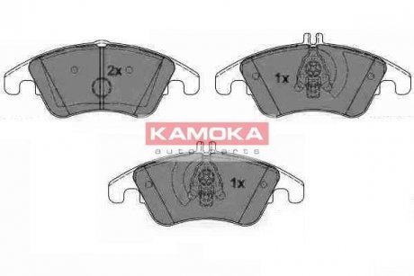 Тормозные колодки, дисковый тормоз.) KAMOKA JQ101119