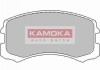 Тормозные колодки, дисковый тормоз.) KAMOKA JQ101130 (фото 1)