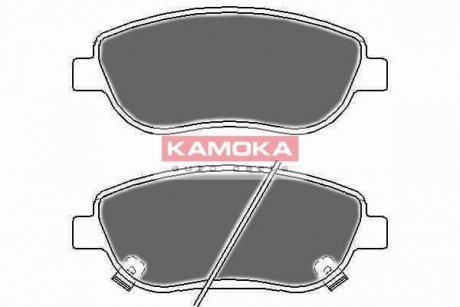Тормозные колодки, дисковый тормоз.) KAMOKA JQ101131 (фото 1)