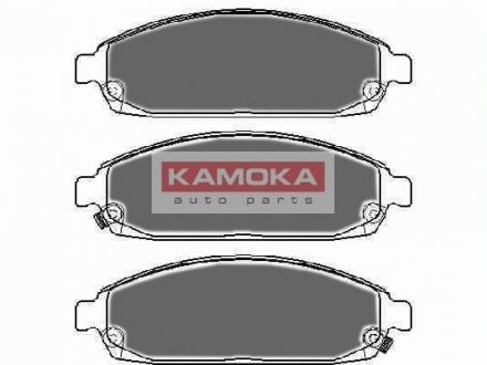 Тормозные колодки, дисковые.) KAMOKA JQ101136 (фото 1)