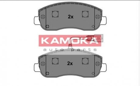Тормозные колодки, дисковый тормоз.) KAMOKA JQ101139