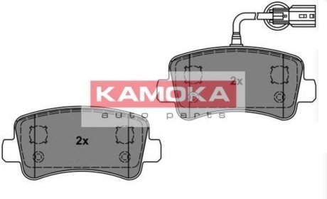 Тормозные колодки, дисковый тормоз.) KAMOKA JQ101144