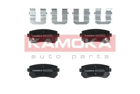 Гальмівні колодки, дискове гальмо (набір) KAMOKA JQ101146