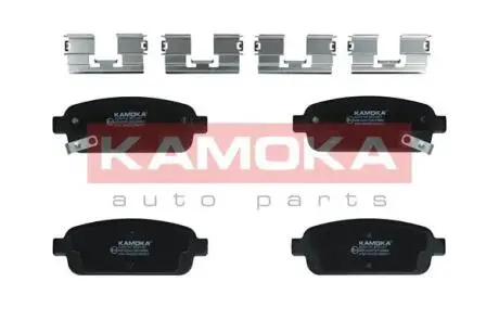 Гальмівні колодки, дискове гальмо (набір) KAMOKA JQ101147