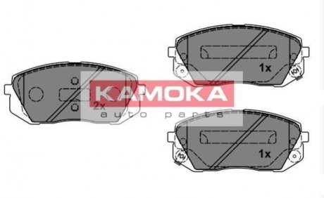 Тормозные колодки, дисковый тормоз.) KAMOKA JQ101149 (фото 1)