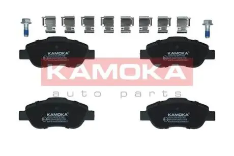 Гальмівні колодки, дискове гальмо (набір) KAMOKA JQ101152