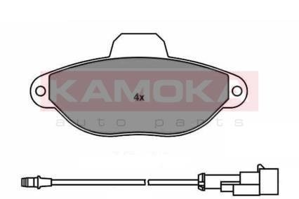 Тормозные колодки, дисковый тормоз.) KAMOKA JQ1011850 (фото 1)
