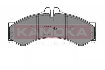 Тормозные колодки, дисковый тормоз.) KAMOKA JQ1012086 (фото 1)