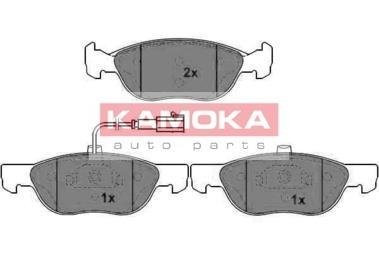 Тормозные колодки, дисковый тормоз.) KAMOKA JQ1012112 (фото 1)