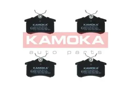 Гальмівні колодки, дискове гальмо (набір) KAMOKA JQ1012166