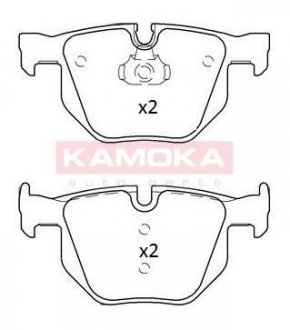 Комплект тормозных колодок KAMOKA JQ101223 (фото 1)
